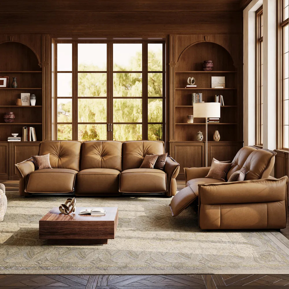 Marlowe-Dual Power Reclining Sofa