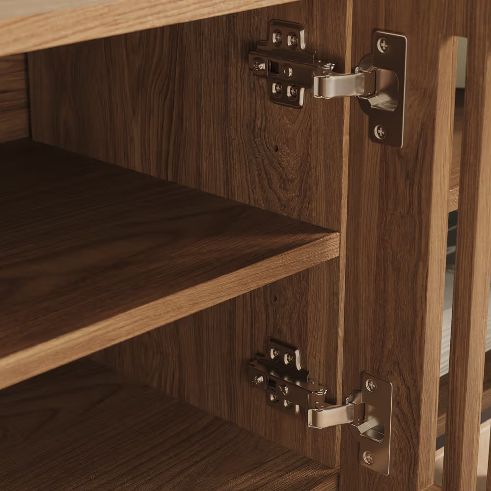 94in  VISION-Modern Wood TV Stand