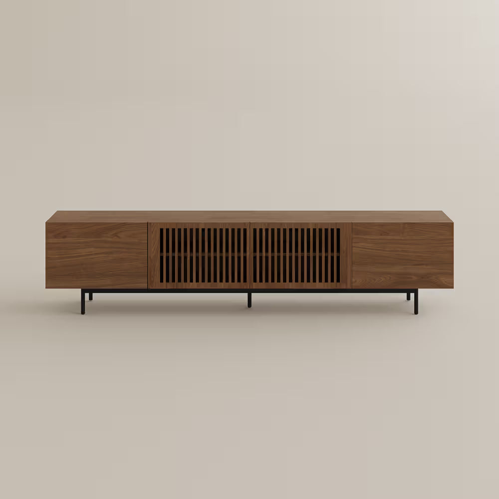 94in  VISION-Modern Wood TV Stand