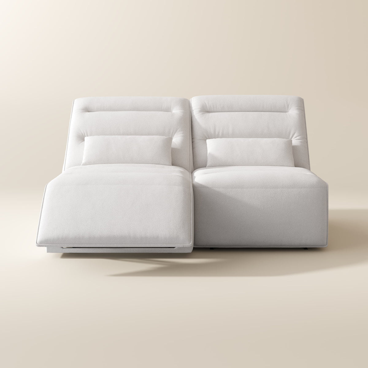Halune - Causeuse inclinable électrique moderne de 67 po