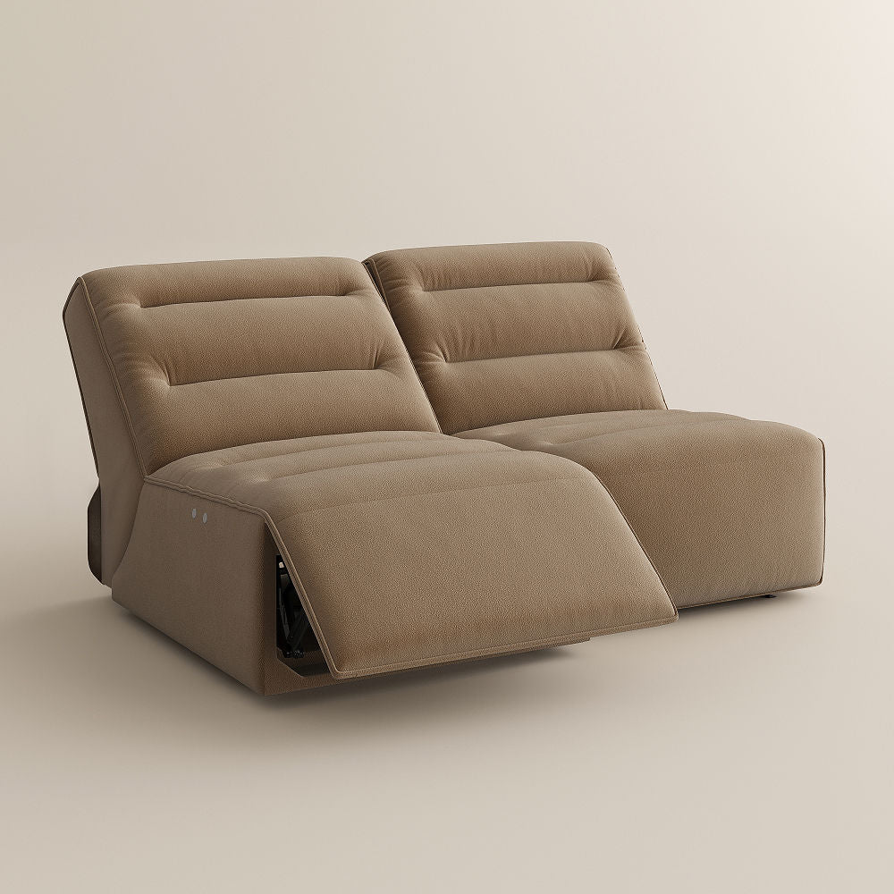 Halune - Causeuse inclinable électrique moderne de 67 po