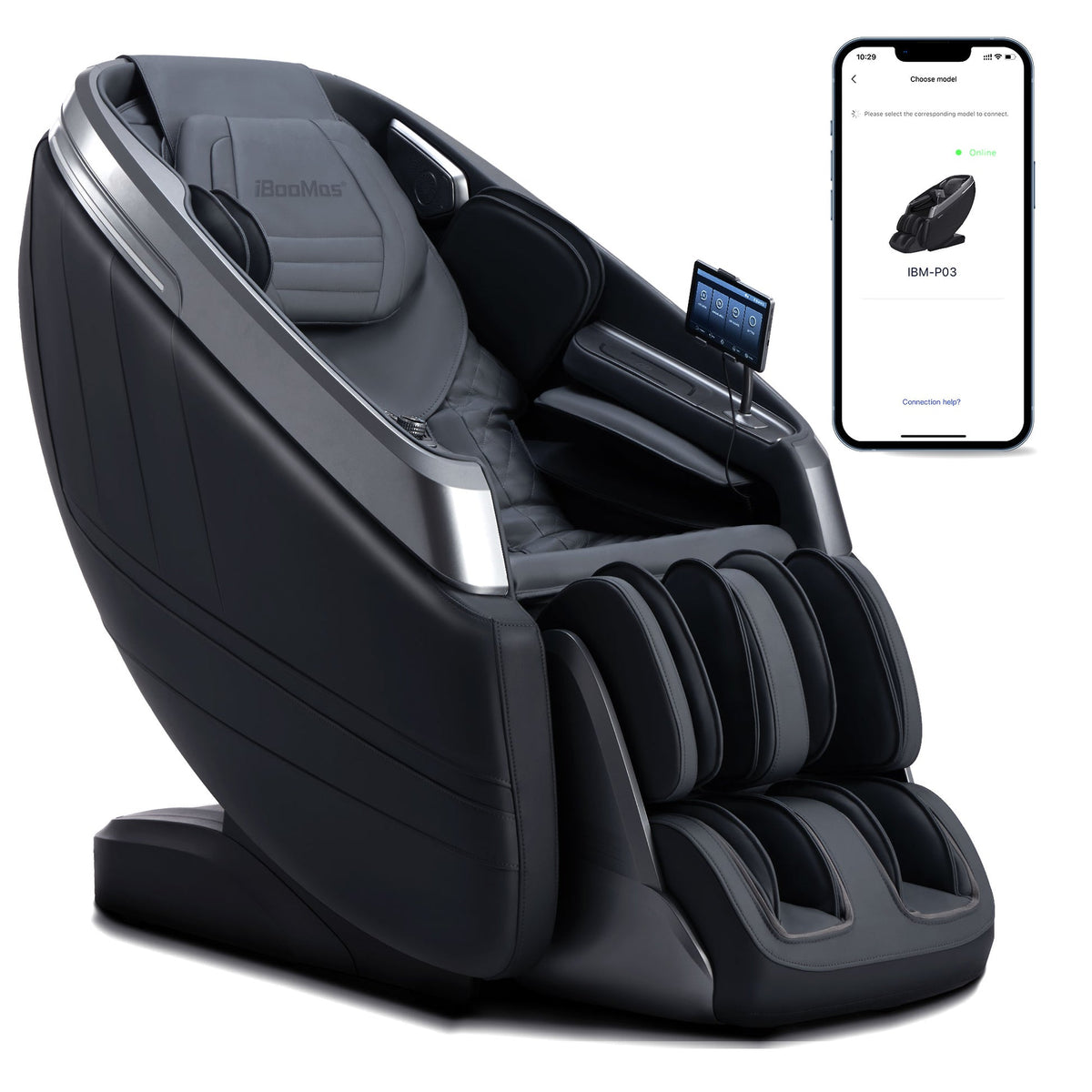 IBM-P03 Dual Mech Ultimate 4D Mimic Space Capsule 180° Zero Gravity Massage Chair — view 1