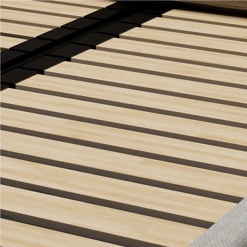 Cadre de lit king size de style moderne