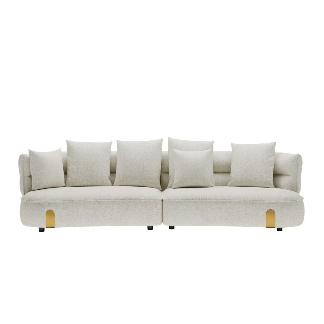 122" Modern Fabric Sofa