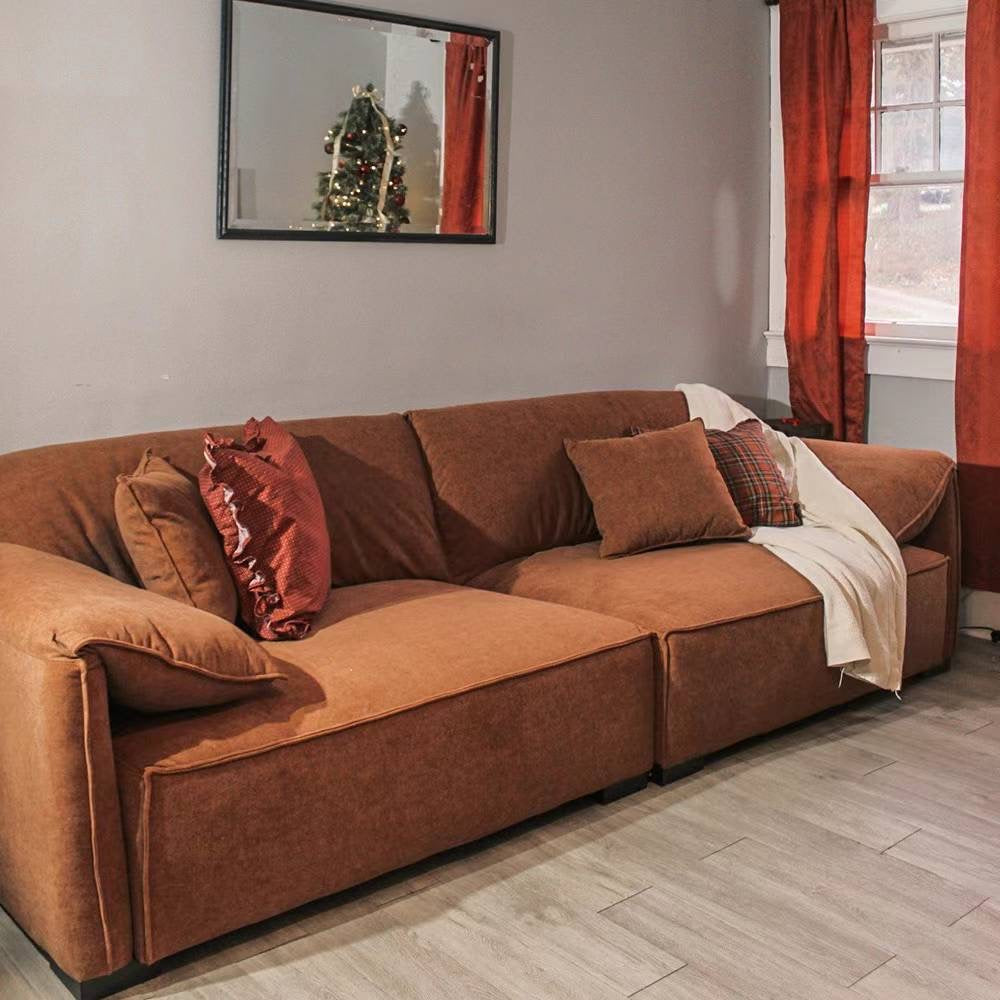Canapé minimaliste à assise profonde