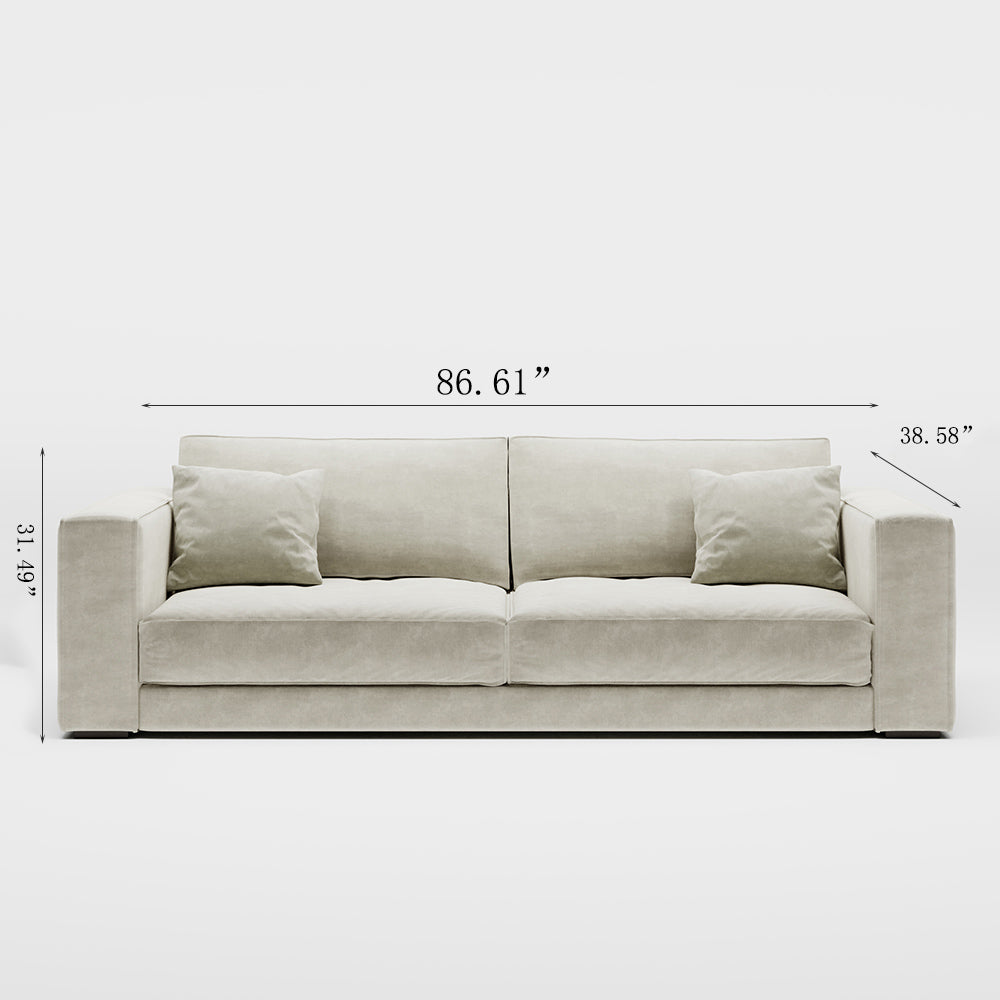 Canapé moderne de 86,61 pouces