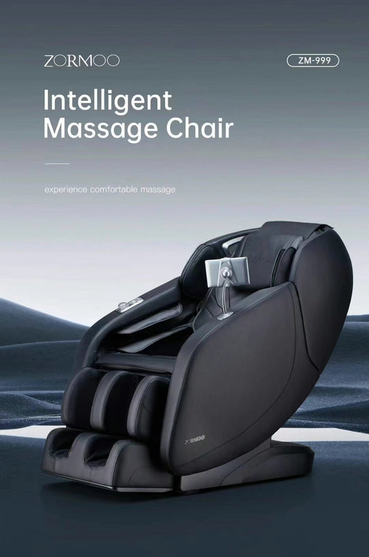 ZORMOO 4D Intelligent Full Body Massage Chair | SL Track · Zero Gravity · AI Body Detection