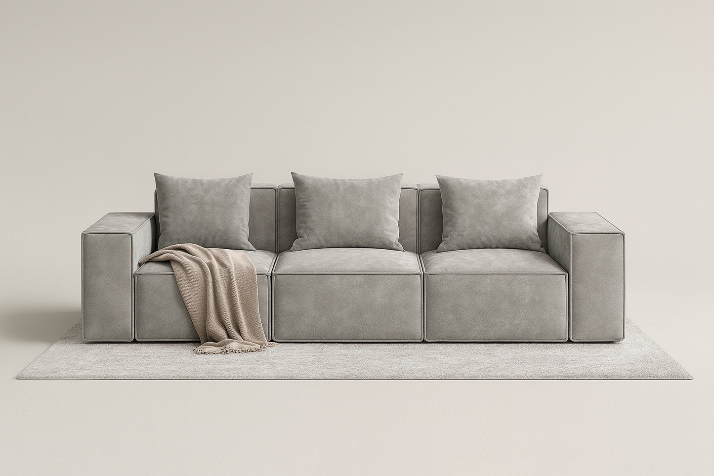 Barrett - 115.75’’ Minimalist Modular Sofa