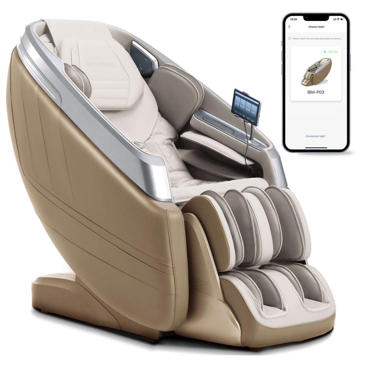 IBM-P03 Dual Mech Ultimate 4D Mimic Space Capsule 180° Zero Gravity Massage Chair — view 2