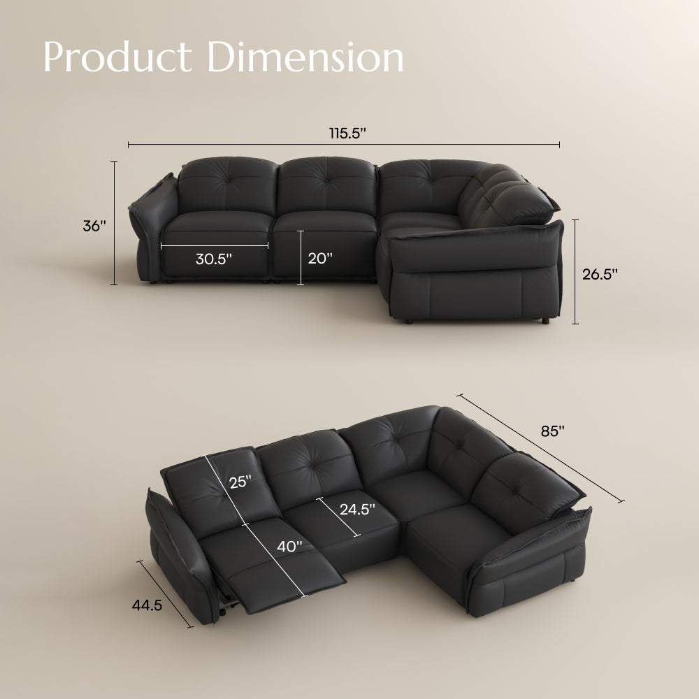 black-3arm-corner-size